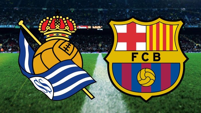 บาร์เซโลนาชนะ true Sociydad with BAR ในภาษาสเปน La Liga